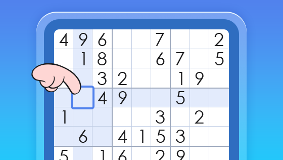 sudoku with auto candidate mode